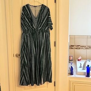 Hunter Green dress 18-20